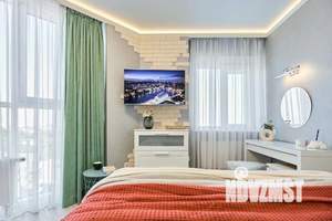 1-к квартира, посуточно, 40м2, 1/1 этаж