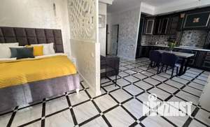1-к квартира, посуточно, 45м2, 1/1 этаж