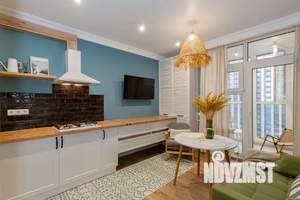 1-к квартира, посуточно, 35м2, 17/25 этаж