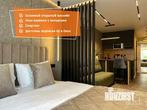 Студия квартира, посуточно, 31м2, 6/10 этаж
