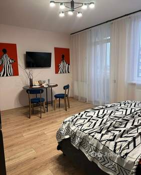 Студия квартира, на длительный срок, 30м2, 24/25 этаж