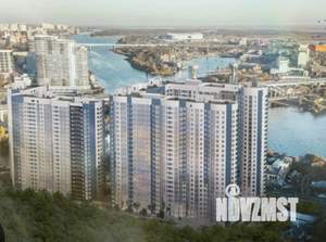 Студия квартира, посуточно, 35м2, 16/25 этаж