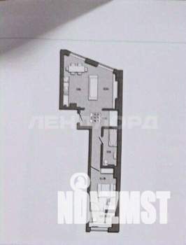 1-к квартира, на длительный срок, 57м2, 5/25 этаж