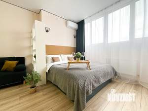 Студия квартира, посуточно, 35м2, 17/26 этаж