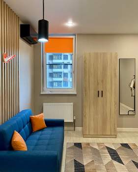 Студия квартира, на длительный срок, 26м2, 3/25 этаж