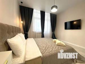 1-к квартира, посуточно, 45м2, 15/25 этаж