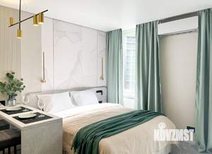 Студия квартира, посуточно, 32м2, 4/26 этаж