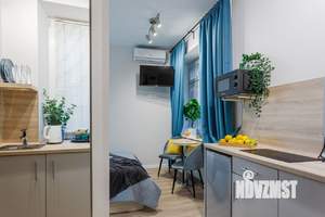 Студия квартира, посуточно, 23м2, 1/4 этаж
