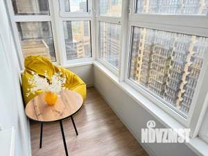 Студия квартира, посуточно, 35м2, 21/25 этаж