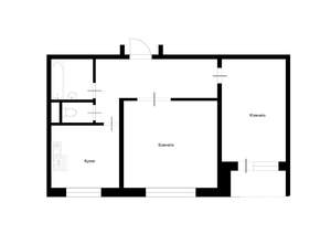 2-к квартира, на длительный срок, 56м2, 7/9 этаж