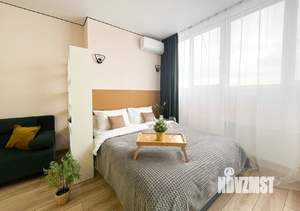 Студия квартира, посуточно, 35м2, 17/26 этаж
