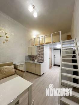 Студия квартира, на длительный срок, 24м2, 2/2 этаж