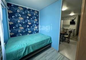 Студия квартира, на длительный срок, 27м2, 7/17 этаж