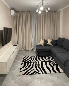 1-к квартира, на длительный срок, 36м2, 22/24 этаж