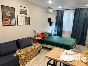 Студия квартира, посуточно, 34м2, 22/23 этаж