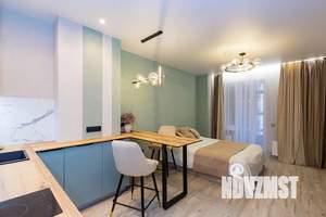 Студия квартира, посуточно, 27м2, 19/25 этаж