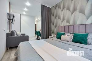 1-к квартира, посуточно, 45м2, 17/24 этаж