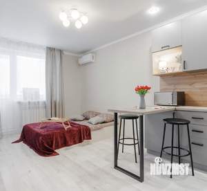 Студия квартира, посуточно, 24м2, 4/22 этаж