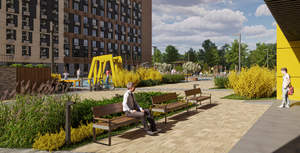 Студия квартира, на длительный срок, 24м2, 2/20 этаж