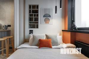 Студия квартира, посуточно, 22м2, 21/25 этаж