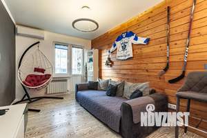 1-к квартира, посуточно, 42м2, 4/10 этаж