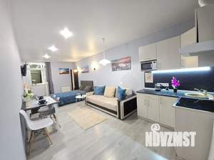 Студия квартира, посуточно, 35м2, 24/32 этаж