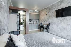 Студия квартира, на длительный срок, 25м2, 23/24 этаж