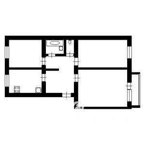 3-к квартира, на длительный срок, 56м2, 4/5 этаж