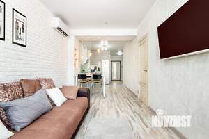 1-к квартира, посуточно, 40м2, 1/1 этаж