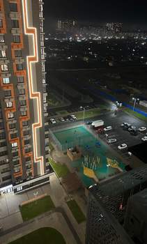 Студия квартира, на длительный срок, 25м2, 16/19 этаж