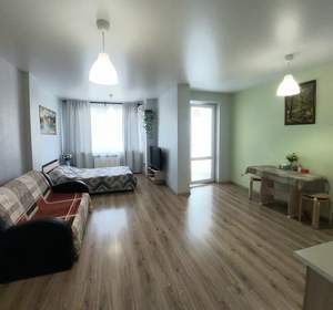 Студия квартира, на длительный срок, 42м2, 4/17 этаж