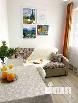 1-к квартира, посуточно, 40м2, 1/1 этаж