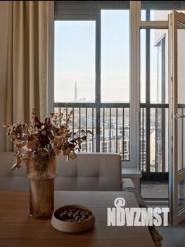 Студия квартира, на длительный срок, 37м2, 17/23 этаж