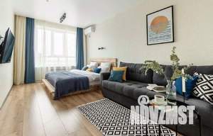 1-к квартира, посуточно, 40м2, 1/1 этаж