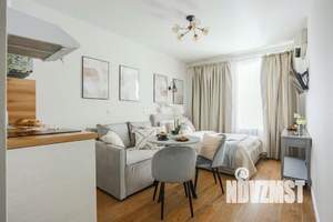 1-к квартира, посуточно, 27м2, 1/1 этаж