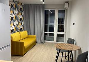 Студия квартира, на длительный срок, 26м2, 18/24 этаж