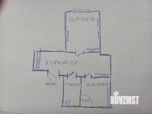 1-к квартира, на длительный срок, 21м2, 20/25 этаж