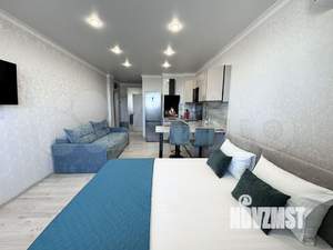 Студия квартира, посуточно, 35м2, 16/24 этаж