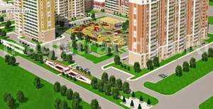 1-к квартира, на длительный срок, 39м2, 4/17 этаж