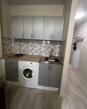 Студия квартира, на длительный срок, 28м2, 4/24 этаж