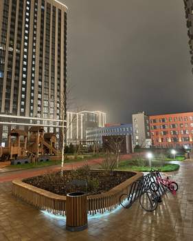 1-к квартира, на длительный срок, 36м2, 22/22 этаж