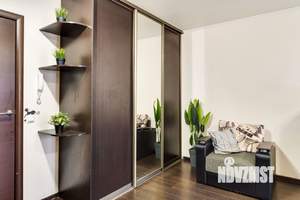 Студия квартира, на длительный срок, 45м2, 7/17 этаж