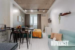 Студия квартира, посуточно, 37м2, 18/23 этаж