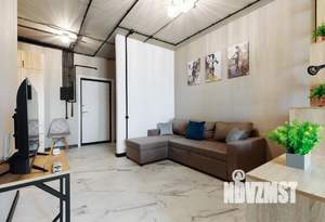 1-к квартира, посуточно, 45м2, 1/1 этаж