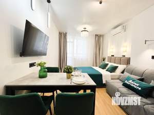 Студия квартира, посуточно, 28м2, 4/19 этаж