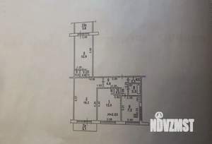 3-к квартира, на длительный срок, 60м2, 4/9 этаж
