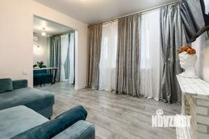 1-к квартира, посуточно, 50м2, 1/1 этаж