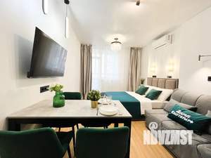 Студия квартира, посуточно, 28м2, 4/19 этаж