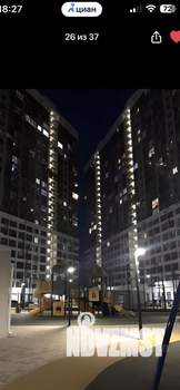 1-к квартира, посуточно, 40м2, 18/25 этаж