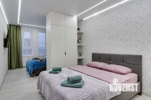 1-к квартира, посуточно, 45м2, 1/1 этаж